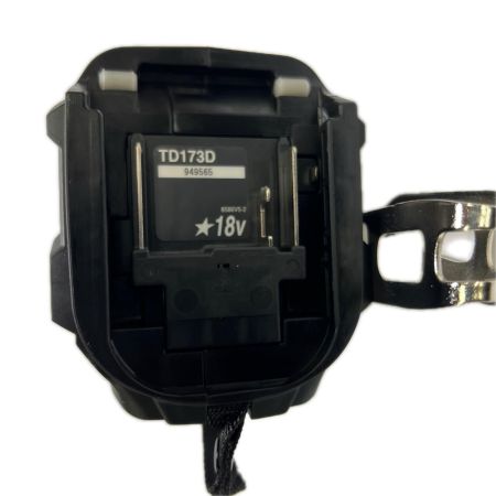 MAKITA マキタ 充電式インパクトドライバ 18V 6Ah バッテリ2本・充電器 ケース付 TD173DRGXB ブラック 未使用品