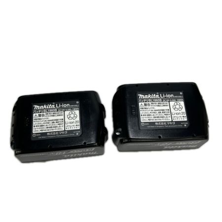 MAKITA マキタ 充電式インパクトドライバ 18V 6Ah バッテリ2本・充電器 ケース付 TD173DRGXB ブラック 未使用品