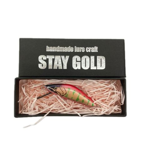 STAY GOLD ステイゴールド 椿桜山女 金 ブラックフラッグ ルアー ミノー BLAKFLAG 45S 未使用品