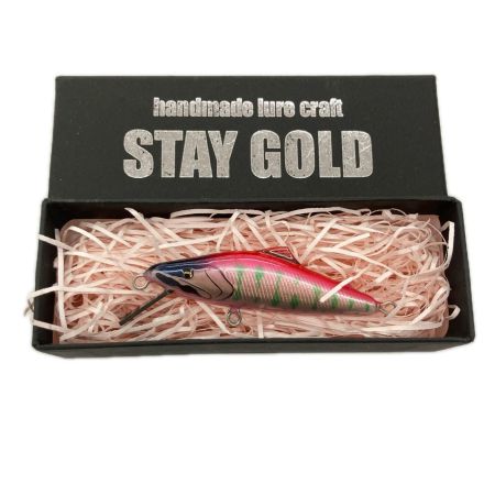 STAY GOLD ステイゴールド 椿桜山女 銀 ブラックフラッグ ルアー ミノー BLAKFLAG 45S 未使用品