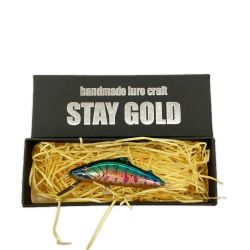 STAY GOLD ステイゴールド 花緑青ヤマメOB ブラックフラッグ ルアー ミノー BLAKFLAG 45S 未使用品 Sランク