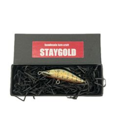 STAY GOLD ステイゴールド ブラックバックシャンパンゴールドアマゴ OB ブラックフラッグ ルアー ミノー BLAKFLAG 45S 未使用品 Sランク