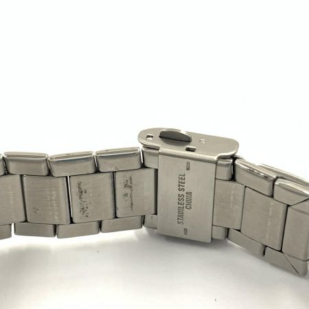 CASIO カシオ ウェーブセプター メンズ ソーラー電波クォーツ 腕時計 WVA-M600 シルバー x ネイビー