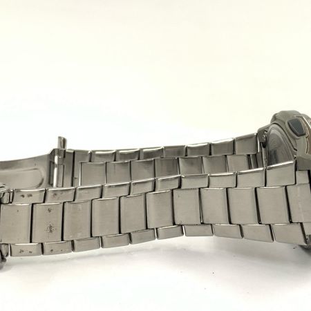 CASIO カシオ ウェーブセプター メンズ ソーラー電波クォーツ 腕時計 WVA-M600 シルバー x ネイビー