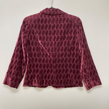 Roberta di Camerino ロベルタディカメリーノ レディース  テーラードジャケット size38 ボルドー