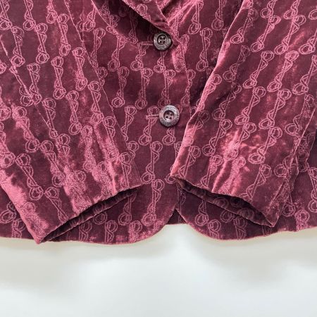 Roberta di Camerino ロベルタディカメリーノ レディース  テーラードジャケット size38 ボルドー
