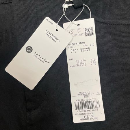 PING ピン ゴルフウェア レディース フェイクレイヤード プリーツ スカート SIZE L 622-5134200 ブラック