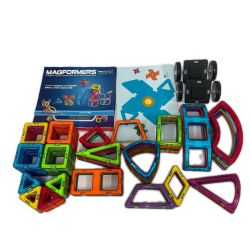 BorneLund ボーネルンド MAGFORMERS（マグ・フォーマー） 134P+タイヤ2 冊子 Bランク
