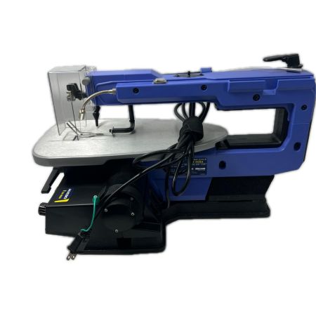 HiKOKI ハイコーキ 卓上糸のこ盤 フトコロ寸法406mm LED作業ライト付 木材50mm切断可  FCW40SA ブルー 程度B