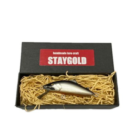 STAY GOLD ステイゴールド 黒銀ヤマメOB ブラックフラッグ ルアー ミノー BLAKFLAG 45S 未使用品
