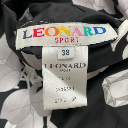 LEONARD レオナール レオナールスポーツ レディース ジャケット size38 0526381 ブラック