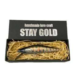 STAY GOLD ステイゴールド 秋ヤマメ ブラックフラッグ ルアー ミノー BLAKFLAG 60S 未使用品 Sランク