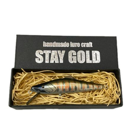 STAY GOLD ステイゴールド 秋ヤマメ ブラックフラッグ ルアー ミノー BLAKFLAG 60S 未使用品