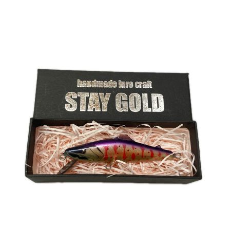 STAY GOLD ステイゴールド パープルアマゴOB ブラックフラッグ BLAKFLAG 60S  ルアー ミノー 未使用品
