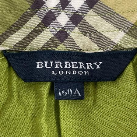 BURBERRY バーバリー キッズ 2Pセット チェック切り替え トップス size160A