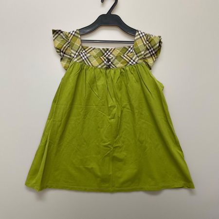 BURBERRY バーバリー キッズ 2Pセット チェック切り替え トップス size160A