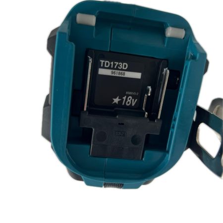MAKITA マキタ 充電式インパクトドライバ 18V 6Ah バッテリ2本・充電器 ケース付 TD173DRGX ブルー 未使用品