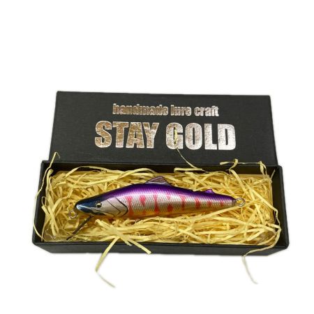 STAY GOLD ステイゴールド ムラサキヤマメOB ブラックフラッグ BLAKFLAG 60S  ルアー ミノー 未使用品