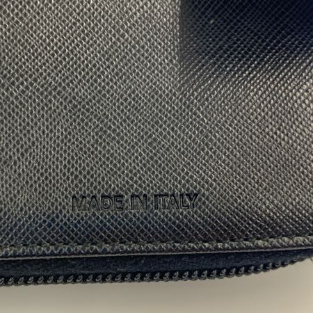 PRADA プラダ ナイロン ラウンドファスナー 二つ折り財布 ブラック 現状渡し