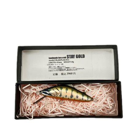 STAY GOLD ステイゴールド ヤマメ OB ブラックフラッグ ルアー ミノー BLAKFLAG 45S 未使用品