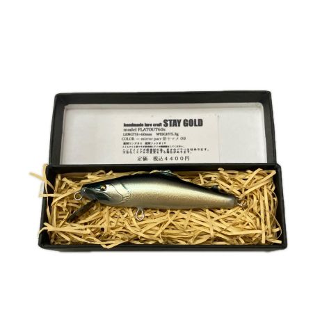 STAY GOLD ブラックフラッグ 箱名称相違 ルアー ミノー BLAKFLAG 60S 未使用品