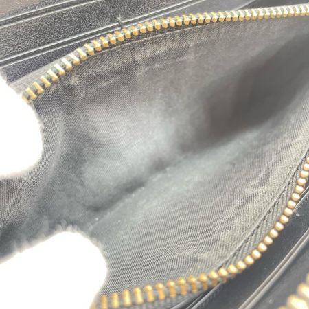 COACH コーチ ラウンドファスナー長財布 シグネチャー  F58112 ブラック