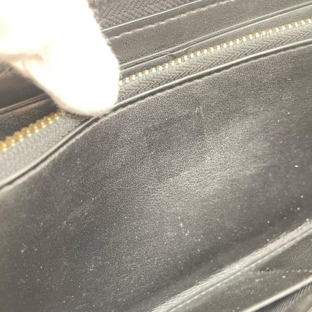 COACH コーチ ラウンドファスナー長財布 シグネチャー  F58112 ブラック