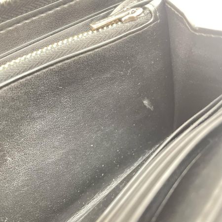 COACH コーチ ラウンドファスナー長財布 シグネチャー  F58112 ブラック