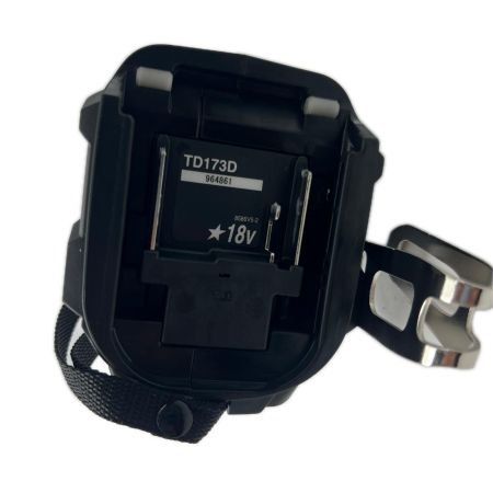 MAKITA マキタ 充電式インパクトドライバ 18V 6Ah バッテリ2本・充電器 ケース付  TD173DRGXB ブラック 未使用品