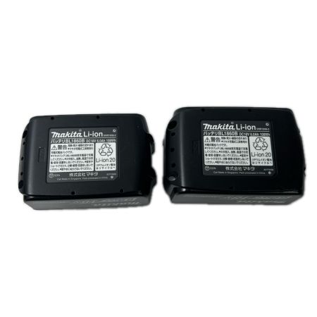 MAKITA マキタ 充電式インパクトドライバ 18V 6Ah バッテリ2本・充電器 ケース付  TD173DRGXB ブラック 未使用品