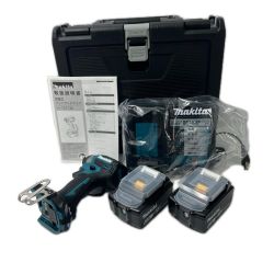 MAKITA マキタ 充電式インパクトドライバ 18V 6Ah バッテリ2本・充電器 ケース付 TD173DRGX ブルー 未使用品 Sランク