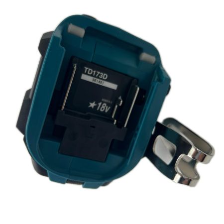 MAKITA マキタ 充電式インパクトドライバ 18V 6Ah バッテリ2本・充電器 ケース付 TD173DRGX ブルー 未使用品