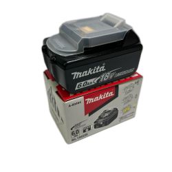 MAKITA マキタ リチウムイオンバッテリBL1860B 18V 6.0Ah BL1860B ブラック 未使用品 Sランク