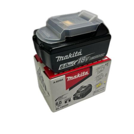 MAKITA マキタ リチウムイオンバッテリBL1860B 18V 6.0Ah BL1860B ブラック 未使用品