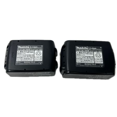 MAKITA マキタ 充電式インパクトドライバ 18V 6Ah バッテリ2本・充電器 ケース付 TD173DRGX ブルー 程度A