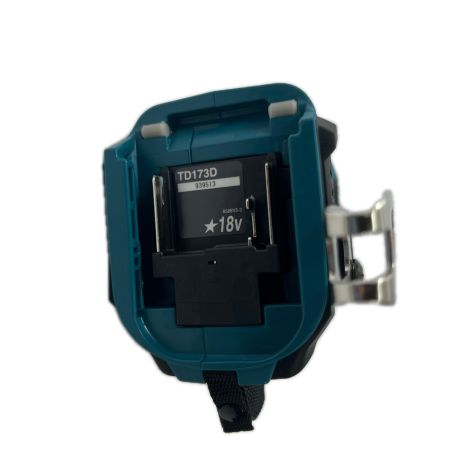 MAKITA マキタ 充電式インパクトドライバ 18V 6Ah バッテリ2本・充電器 ケース付 TD173DRGX ブルー 程度A
