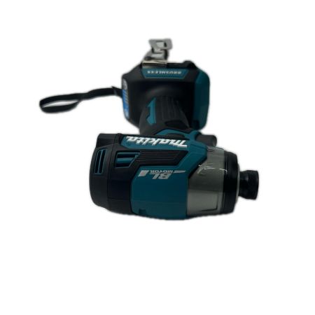 MAKITA マキタ 充電式インパクトドライバ 18V 6Ah バッテリ2本・充電器 ケース付 TD173DRGX ブルー 程度A