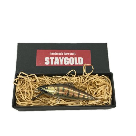 STAY GOLD ステイゴールド 黒金アマゴ ブラックフラッグ BLAKFLAG 50S ルアー ミノー 未使用品