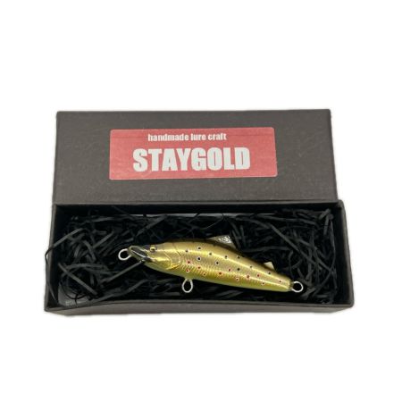 STAY GOLD ステイゴールド ブラウン ブラックフラッグ BLAKFLAG50S ルアー ミノー 未使用品