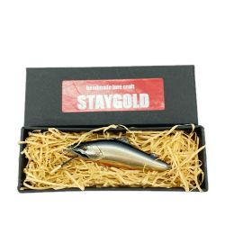 STAY GOLD ステイゴールド 黒銀OB ブラックフラッグ BLAKFLAG 50S ルアー ミノー 未使用品 Sランク