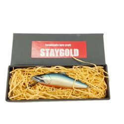 STAY GOLD ステイゴールド シルバーネイビーOB ブラックフラッグ BLAKFLAG 50S ルアー ミノー 未使用品 Sランク