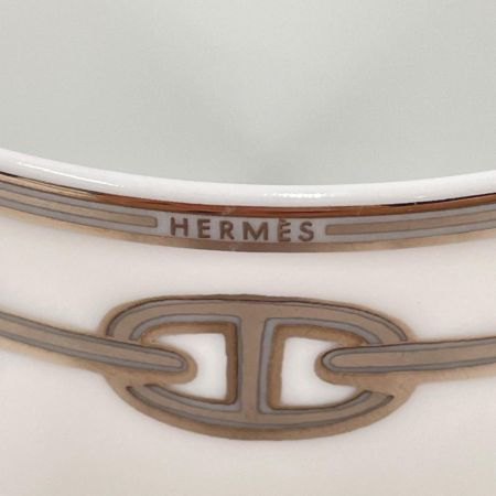 HERMES エルメス 食器 マグカップ シェーヌダンクル プラチナ