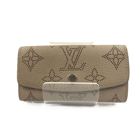 LOUIS VUITTON ルイヴィトン マヒナ ミュルティクレ4 キーケース M64055 ベージュ