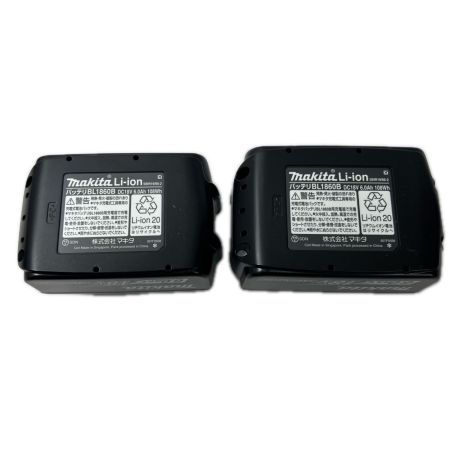 MAKITA マキタ 充電式インパクトドライバ 18V 6Ah バッテリ2本・充電器 ケース付 TD173DRGXB ブラック 未使用品