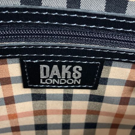 DAKS ダックス クラッチバッグ セカンドバッグ ポーチ ブラック