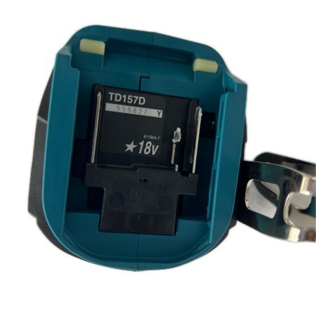 MAKITA マキタ 充電式インパクトドライバ 18V6Ah 充電器・充電池2個・ケース付 TD157DRGX 未使用品