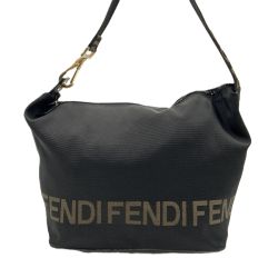 FENDI フェンディ ナイロン ワンショルダーバッグ 2305,26587.089 ブラック Bランク