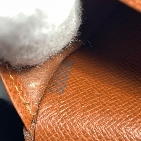 LOUIS VUITTON ルイヴィトン モノグラム ポルトモネビエカルトクレディ Wホック 財布 M61652 ブラウン 現状渡し