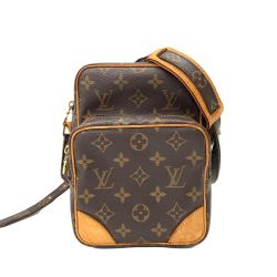 LOUIS VUITTON ルイヴィトン モノグラム アマゾン ショルダーバッグ M45236 ブラウン Bランク