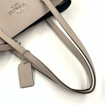 COACH コーチ 2way ショルダーバッグ トートバッグ レザー　 F48733 グレー